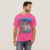 Adamドライバレトロブートレグスタイル Tシャツ (正面フル)
