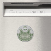 ADAM ～白と緑～ 素晴らしデザイン磁石 マグネット (インサイチュ (食洗機))