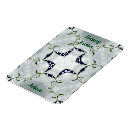 ADAM~緑と青のイースター~カード磁石~ マグネット (左側)