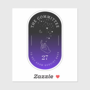 Adam Boqvist Back Twilight Sticker シール