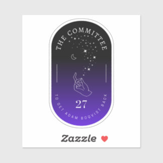 Adam Boqvist Back Twilight Sticker シール