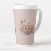 Adam Crown Design カフェラテマグ (右アングル)