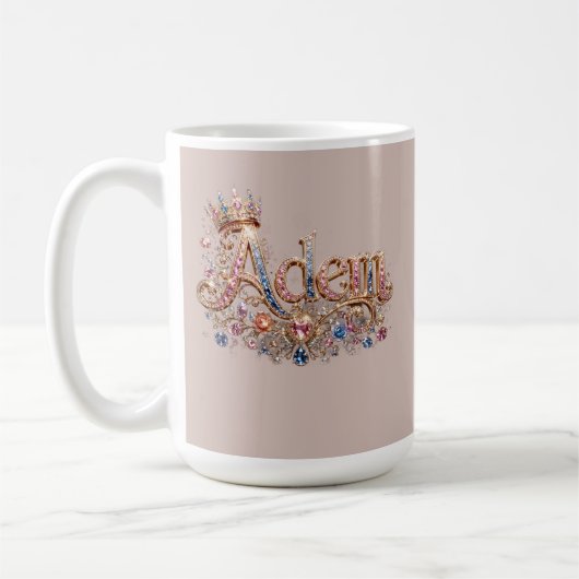 Adam Crown Design コーヒーマグカップ (左)