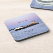 Adam E. Corneliusの6つのプラスチック製コースターのセット コースター (左側)