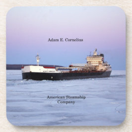 Adam E. Corneliusの6つのプラスチック製コースターのセット コースター