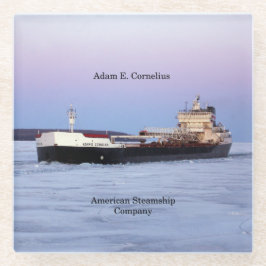 Adam E. Corneliusガラスコースター ガラスコースター