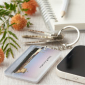 Adam E. Cornelius長方形アクリルキーチェーン キーホルダー (正面右)