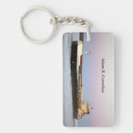 Adam E. Cornelius長方形アクリルキーチェーン キーホルダー