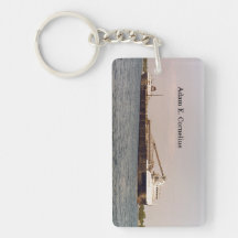 Adam E. Cornelius長方形キーチェーン