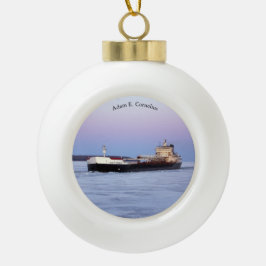 Adam E. Cornelius ballまたはスノーフレークオーナメント セラミックボールオーナメント