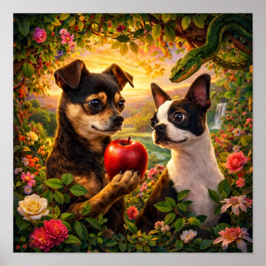 "Adam & Eve" ポスター (正面)