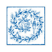 ADAM & EVE, APPLE IN GARDEN OF EDEN FOLKARTリース セルフインキングスタンプ (デザイン)