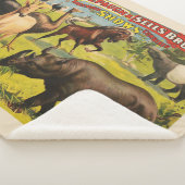 Adam Forepaugh & Sells Brothersのサーカスポスター シェルパブランケット (3/4)