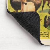 Adam Forepaugh & Sells Brothersのサーカスポスター マウスパッド (コーナー)