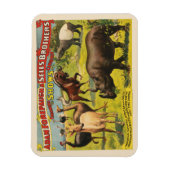 Adam Forepaugh & Sells Brothersのサーカスポスター マグネット (縦)