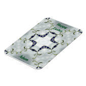 ADAM ~ Green and Blue Easter ~ card magnet ~ マグネット (左側)