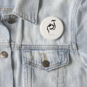 Adam in Arabic Calligraphy | Modern arabic Name 缶バッジ (インサイチュ)