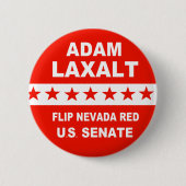 Adam Laxalt 2022米国上院ネバダ 缶バッジ (正面)