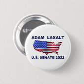 Adam Laxalt 2022米国上院ネバダ 缶バッジ (正面&裏面)