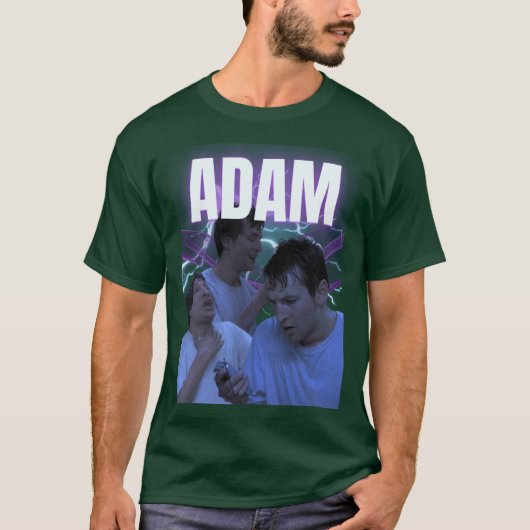 ADAM SAW X DESIGN ファミリー Tシャツ (正面)