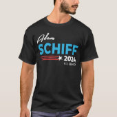 Adam Sif 2024米国上院カリフォルニア民主党議員 Tシャツ (正面)