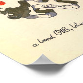 Adams Coat of Arms (16" x 20") ポスター (角)