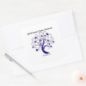 Adams Family reunion sticker スクエアシール (封筒)