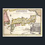 Adams Japan Map 1707 ポスター<br><div class="desc">Adams Japan Map 1707</div>