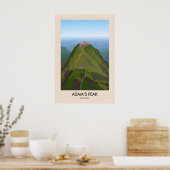 Adams Peak Travel Poster ポスター (キッチン)