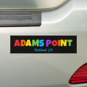 Adams Point / Fairyland Bumper Sticker バンパーステッカー (車上)