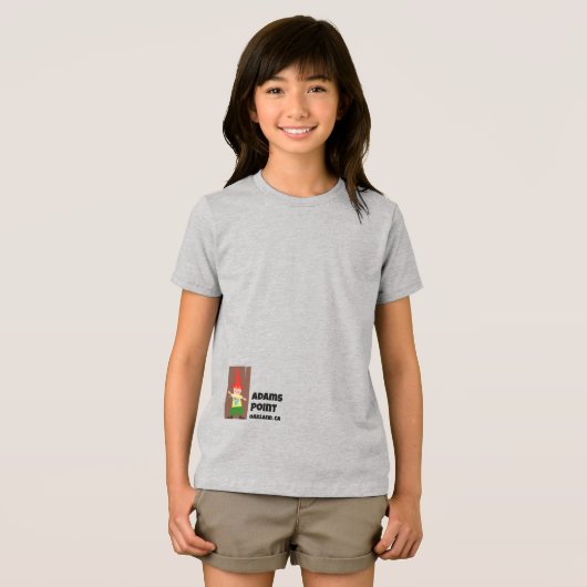 Adams Point Gnome Kids T-Shirt トライブレンドＴシャツ (正面全面)