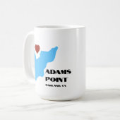 Adams Point / Lake Merritt Mug コーヒーマグカップ (正面左)