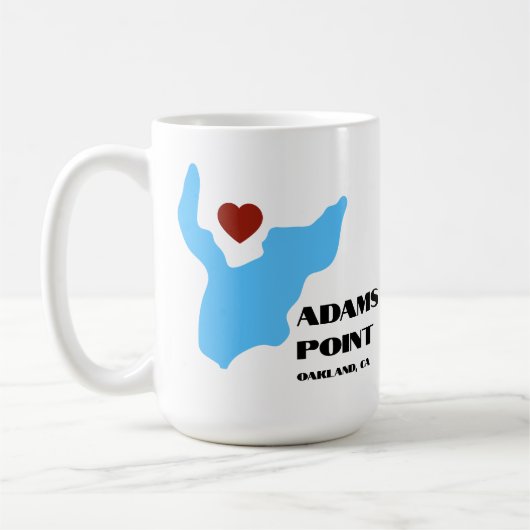 Adams Point / Lake Merritt Mug コーヒーマグカップ (左)