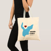 Adams Point/ Lake Merritt Tote Bag トートバッグ (正面(商品))