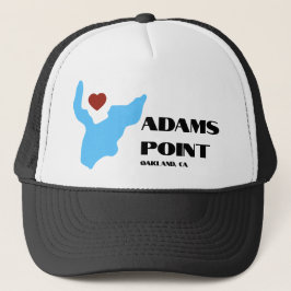 Adams Point / Lake Merritt Trucker Hat キャップ
