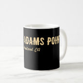 Adams Point Raccoon Mug コーヒーマグカップ (正面右)