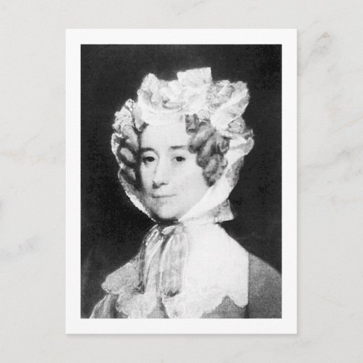 Adams to Mrs. John Quincy First Lady 1825 - 1829 ポストカード (正面)