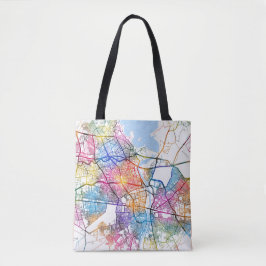 Adana Türkiye City Map トートバッグ