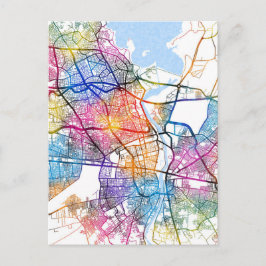 Adana Türkiye City Map ポストカード