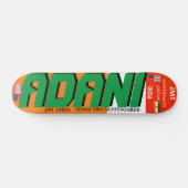 ADANI JMT INDIA 7 3/4" スケートボードデッキ (横)