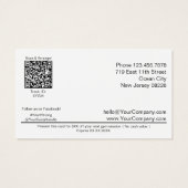 Adaptable Fitness Beginner Promo Gift Voucher Card (裏面)