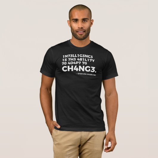 Adaptive Intelligence Tシャツ (正面フル)