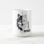 Adaptive Spirit Wolf Coffee Mug コーヒーマグカップ (中央)