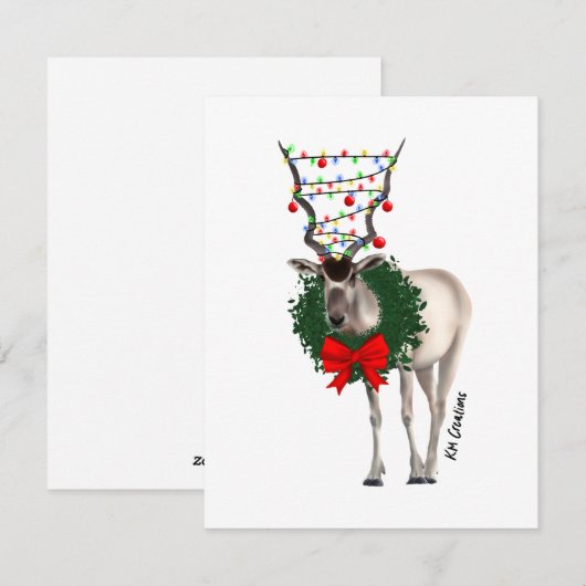 Adax – ホリデーカード (正面/裏面)