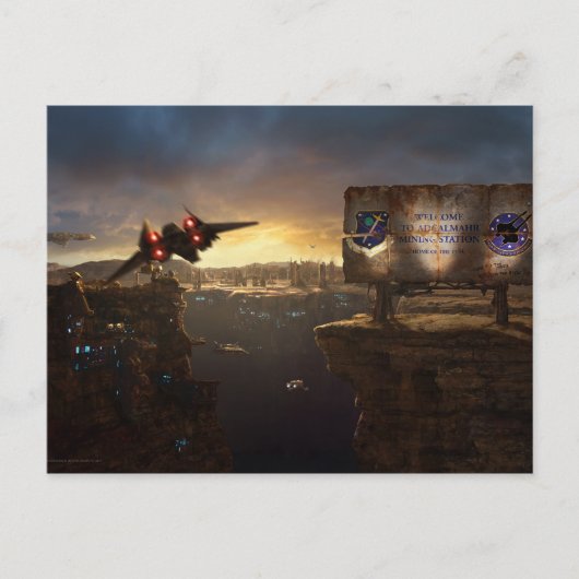 Adcalmahrはがきに到着 ポストカード (正面)