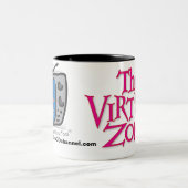 ADDチャネル – 気を散らす ツートーンマグカップ (中央)