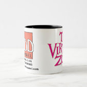 ADDチャネル – 気を散らす ツートーンマグカップ (中央)