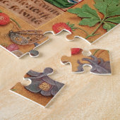 Add 25698 f.3氏はHの本からのページを照らしました ジグソーパズル (側面)