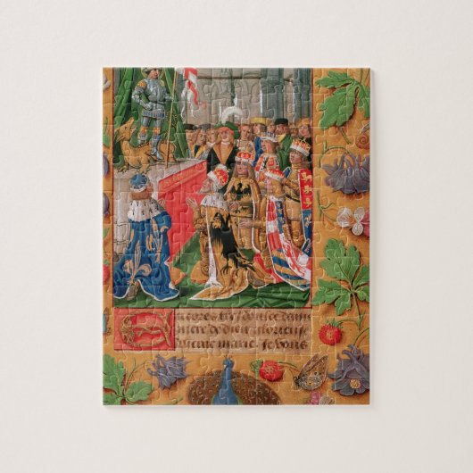 Add 25698 f.3氏はHの本からのページを照らしました ジグソーパズル (縦)