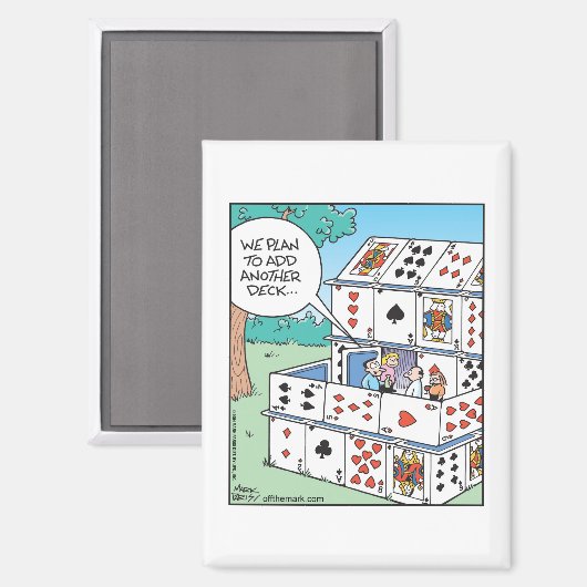 Add a deck (playing cards) マグネット (正面/裏面)